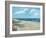 Beach Fences-Ruane Manning-Framed Art Print