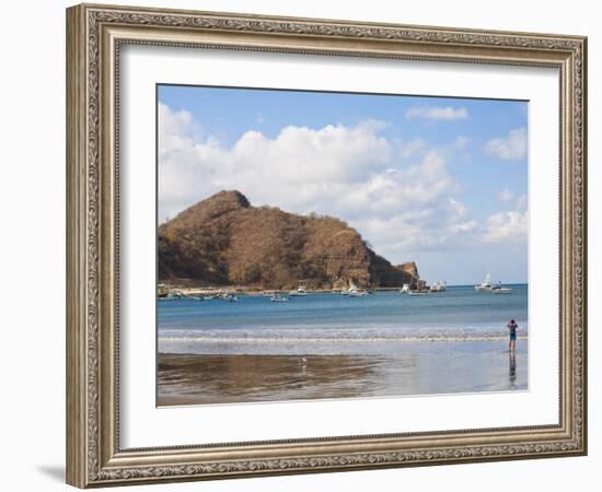 Beach Front, San Juan Del Sur, Nicaragua, Central America-Jane Sweeney-Framed Photographic Print