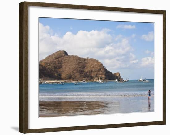 Beach Front, San Juan Del Sur, Nicaragua, Central America-Jane Sweeney-Framed Photographic Print