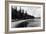 Beach Front View of Point Defiance Park - Tacoma, WA-Lantern Press-Framed Art Print