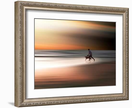 Beach Games-Josh Adamski-Framed Photographic Print