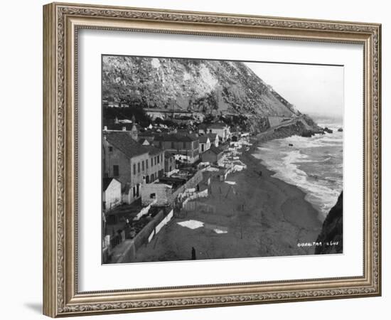 Beach, Gibraltar, C1920S-C1930S-null-Framed Giclee Print