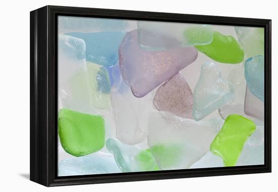 Beach Glass I-Kathy Mahan-Framed Premier Image Canvas