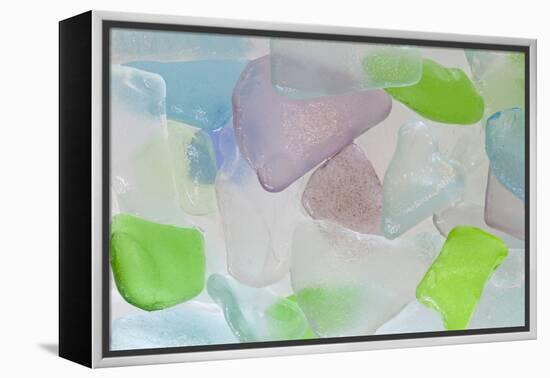 Beach Glass I-Kathy Mahan-Framed Premier Image Canvas