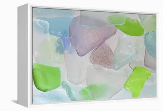 Beach Glass I-Kathy Mahan-Framed Premier Image Canvas