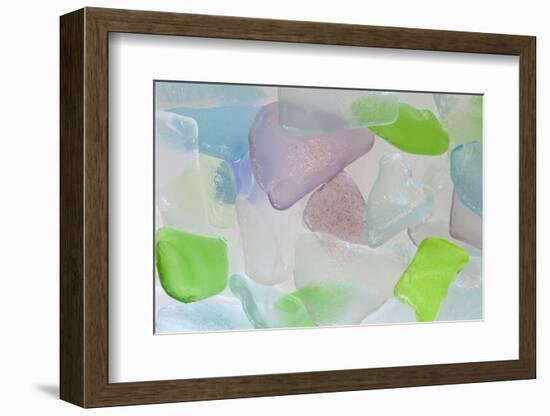 Beach Glass I-Kathy Mahan-Framed Photographic Print