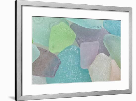 Beach Glass II-Kathy Mahan-Framed Photographic Print