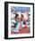 Beach Gossip-Patti Mollica-Framed Art Print