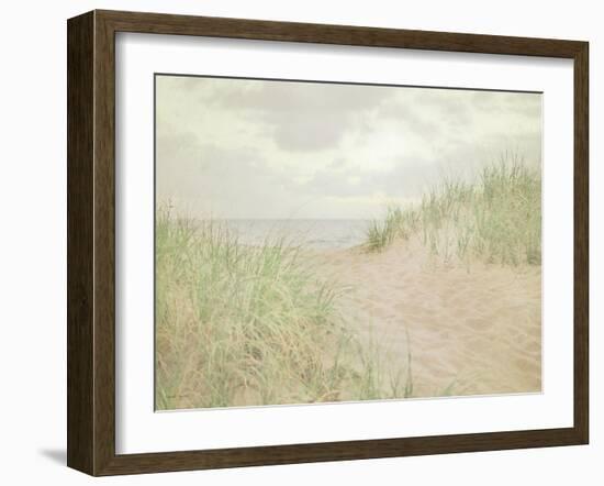 Beach Grass III-Elizabeth Urquhart-Framed Art Print