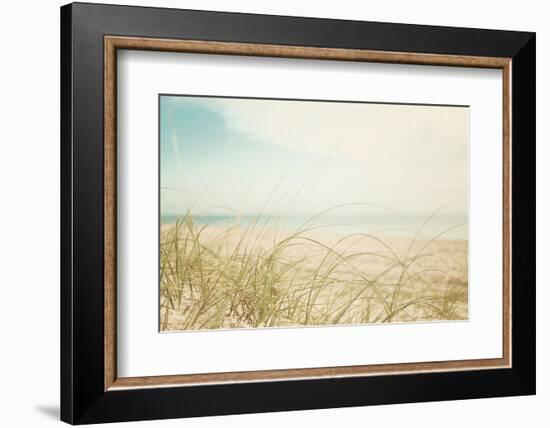 Beach Grass V Light-Elizabeth Urquhart-Framed Photographic Print