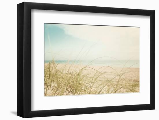 Beach Grass V Light-Elizabeth Urquhart-Framed Photographic Print