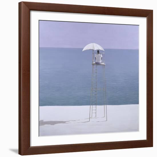 Beach Guard, 2004-Lincoln Seligman-Framed Giclee Print