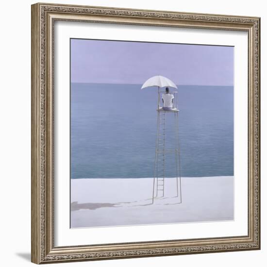 Beach Guard, 2004-Lincoln Seligman-Framed Giclee Print