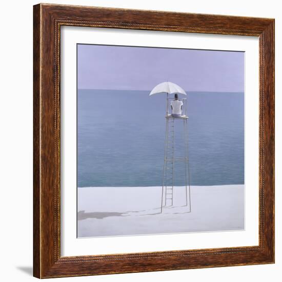 Beach Guard, 2004-Lincoln Seligman-Framed Giclee Print