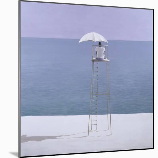 Beach Guard, 2004-Lincoln Seligman-Mounted Giclee Print