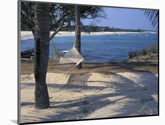 Beach Hammock, Punta Mita, Puerto Vallarta, Mexico-Judith Haden-Mounted Photographic Print
