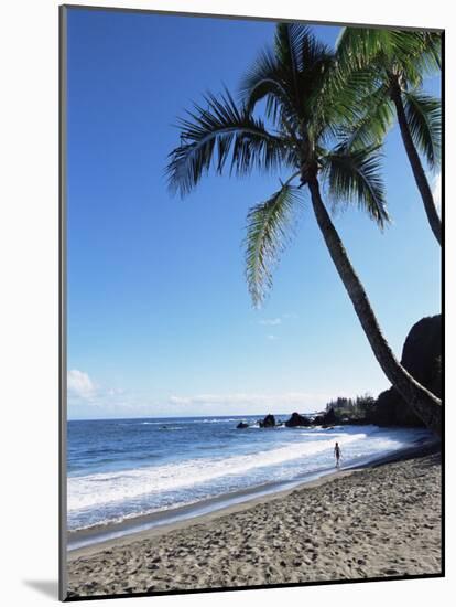 Beach, Hana Coast, Maui, Hawaii, Hawaiian Islands, United States of America, Pacific, North America-Alison Wright-Mounted Photographic Print