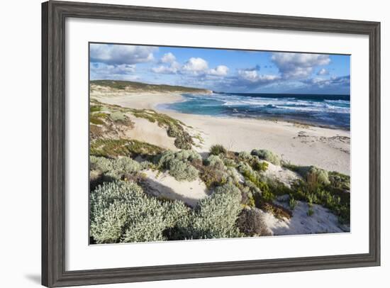 Beach, Hanson Bay, Kangaroo Island, Australia-Martin Zwick-Framed Photographic Print