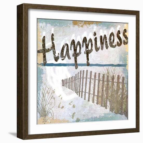 Beach Happiness 2-Karen Williams-Framed Giclee Print