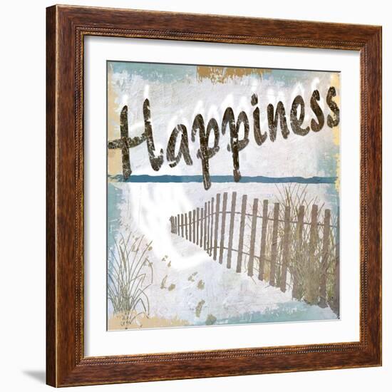 Beach Happiness 2-Karen Williams-Framed Giclee Print