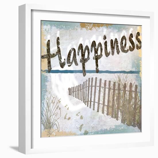 Beach Happiness 2-Karen Williams-Framed Giclee Print