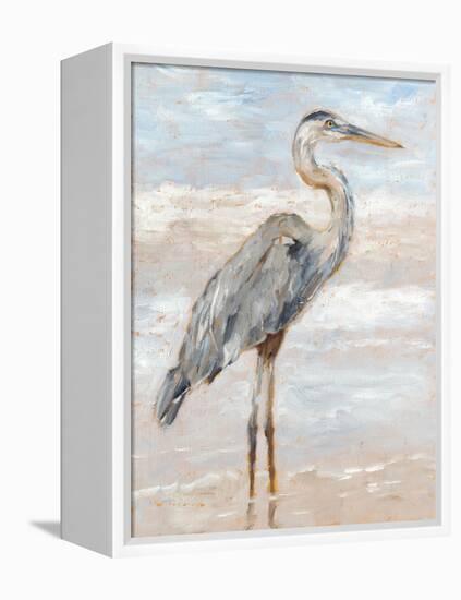 Beach Heron I-Ethan Harper-Framed Stretched Canvas