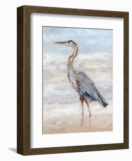 Beach Heron II-Ethan Harper-Framed Premium Giclee Print