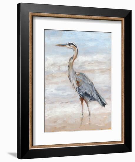 Beach Heron II-Ethan Harper-Framed Premium Giclee Print