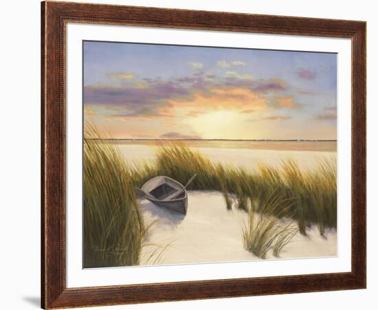 Beach Hideaway-Diane Romanello-Framed Art Print