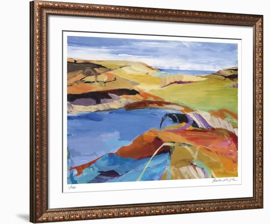 Beach Horizon 22-Barbara Rainforth-Framed Limited Edition