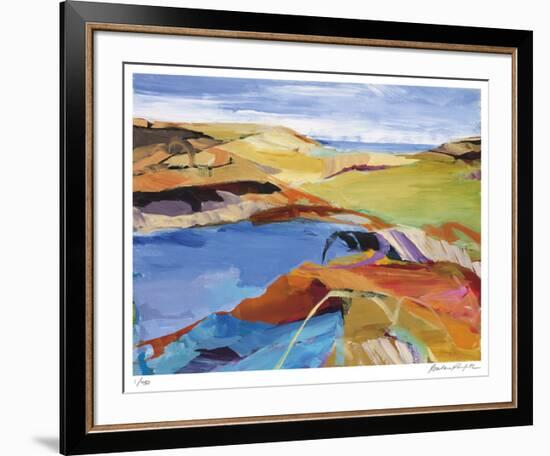 Beach Horizon 22-Barbara Rainforth-Framed Limited Edition