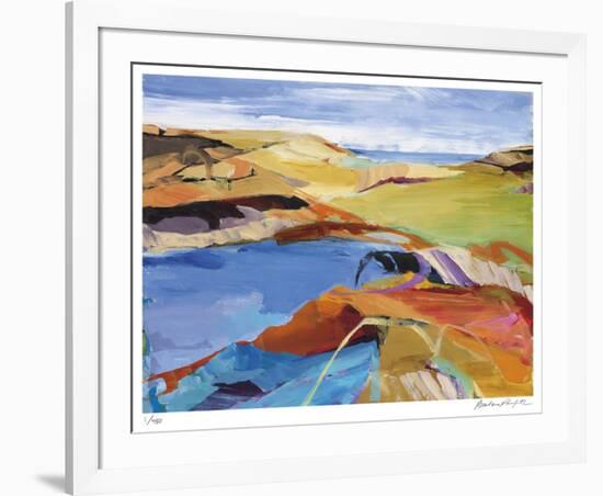 Beach Horizon 22-Barbara Rainforth-Framed Limited Edition