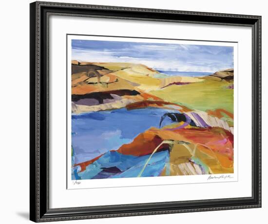 Beach Horizon 22-Barbara Rainforth-Framed Limited Edition