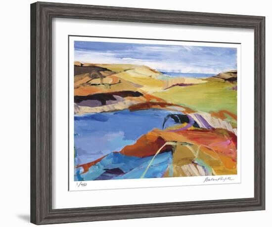 Beach Horizon 22-Barbara Rainforth-Framed Limited Edition