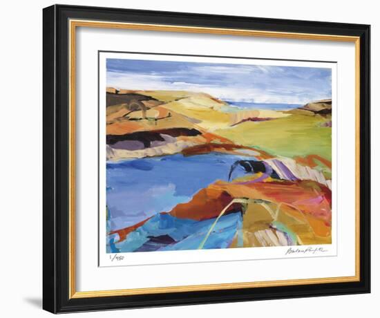 Beach Horizon 22-Barbara Rainforth-Framed Limited Edition