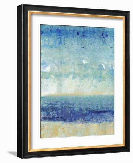 Beach Horizon I-Tim O'toole-Framed Art Print