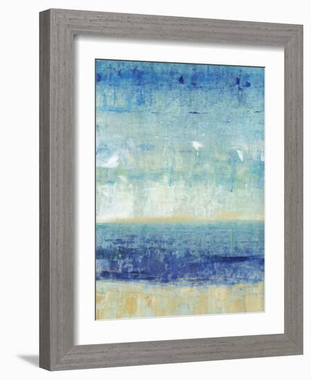 Beach Horizon I-Tim O'toole-Framed Art Print