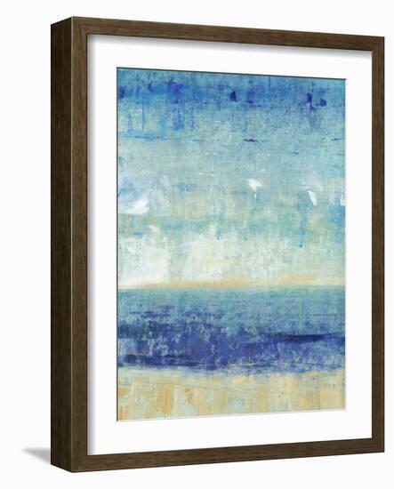 Beach Horizon I-Tim O'toole-Framed Art Print