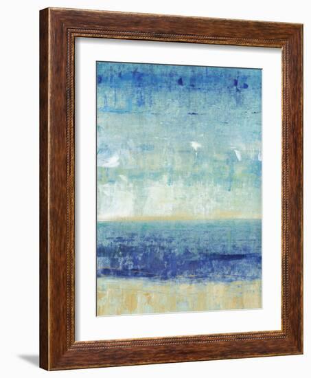 Beach Horizon I-Tim O'toole-Framed Art Print