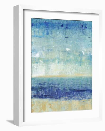 Beach Horizon I-Tim O'toole-Framed Art Print