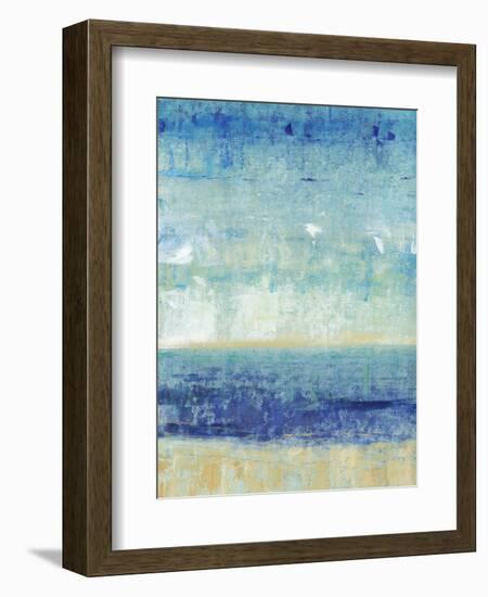 Beach Horizon I-Tim O'toole-Framed Premium Giclee Print