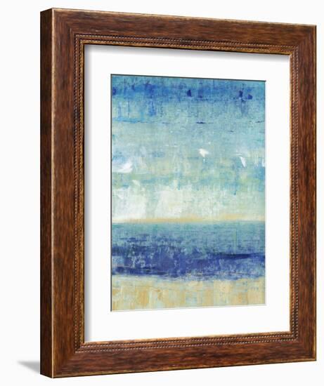 Beach Horizon I-Tim O'toole-Framed Premium Giclee Print