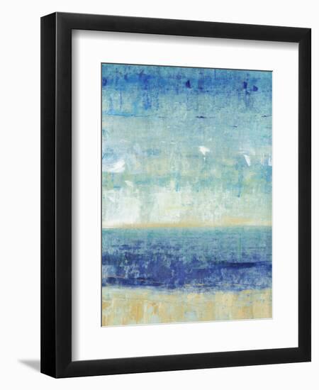 Beach Horizon I-Tim O'toole-Framed Premium Giclee Print