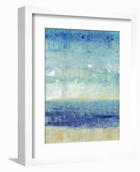 Beach Horizon I-Tim O'toole-Framed Premium Giclee Print