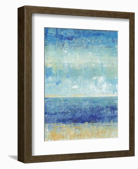 Beach Horizon II-Tim O'toole-Framed Art Print