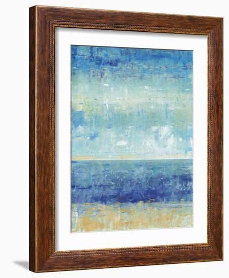 Beach Horizon II-Tim O'toole-Framed Art Print