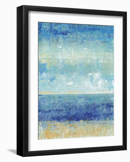 Beach Horizon II-Tim O'toole-Framed Art Print