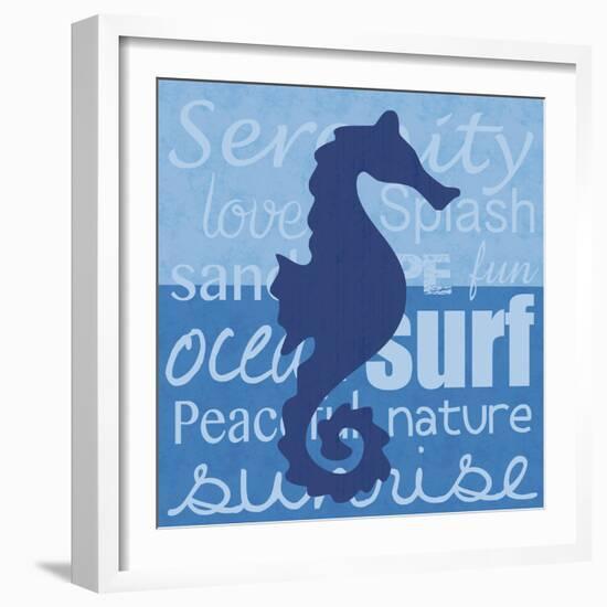 Beach Horse-Lauren Gibbons-Framed Art Print