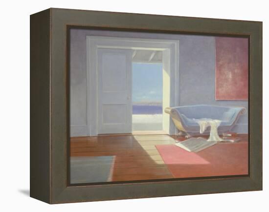 Beach House, 1995-Lincoln Seligman-Framed Premier Image Canvas