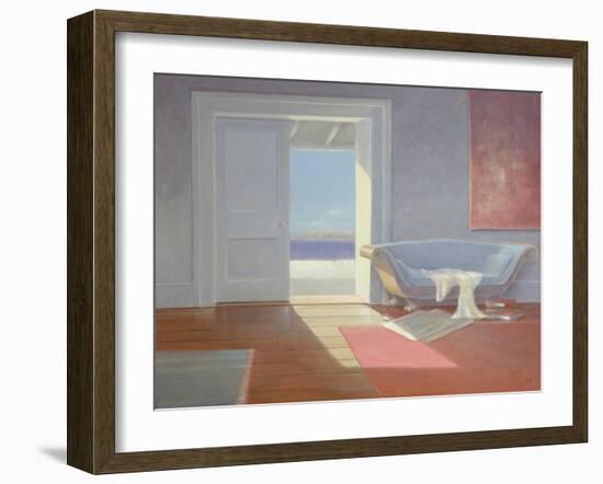 Beach House, 1995-Lincoln Seligman-Framed Giclee Print